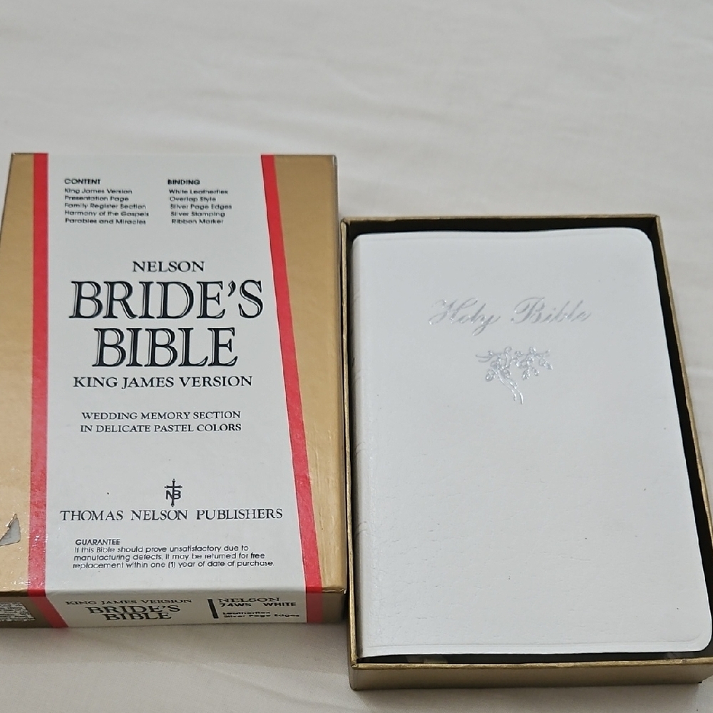 Bride's Bible - White